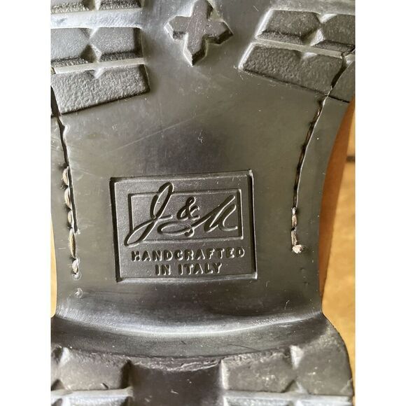 Johnston & Murphy Cap Toe Oxford Shoes Men’s 9M Handcrafted in Italy Brown - Picture 8 of 9